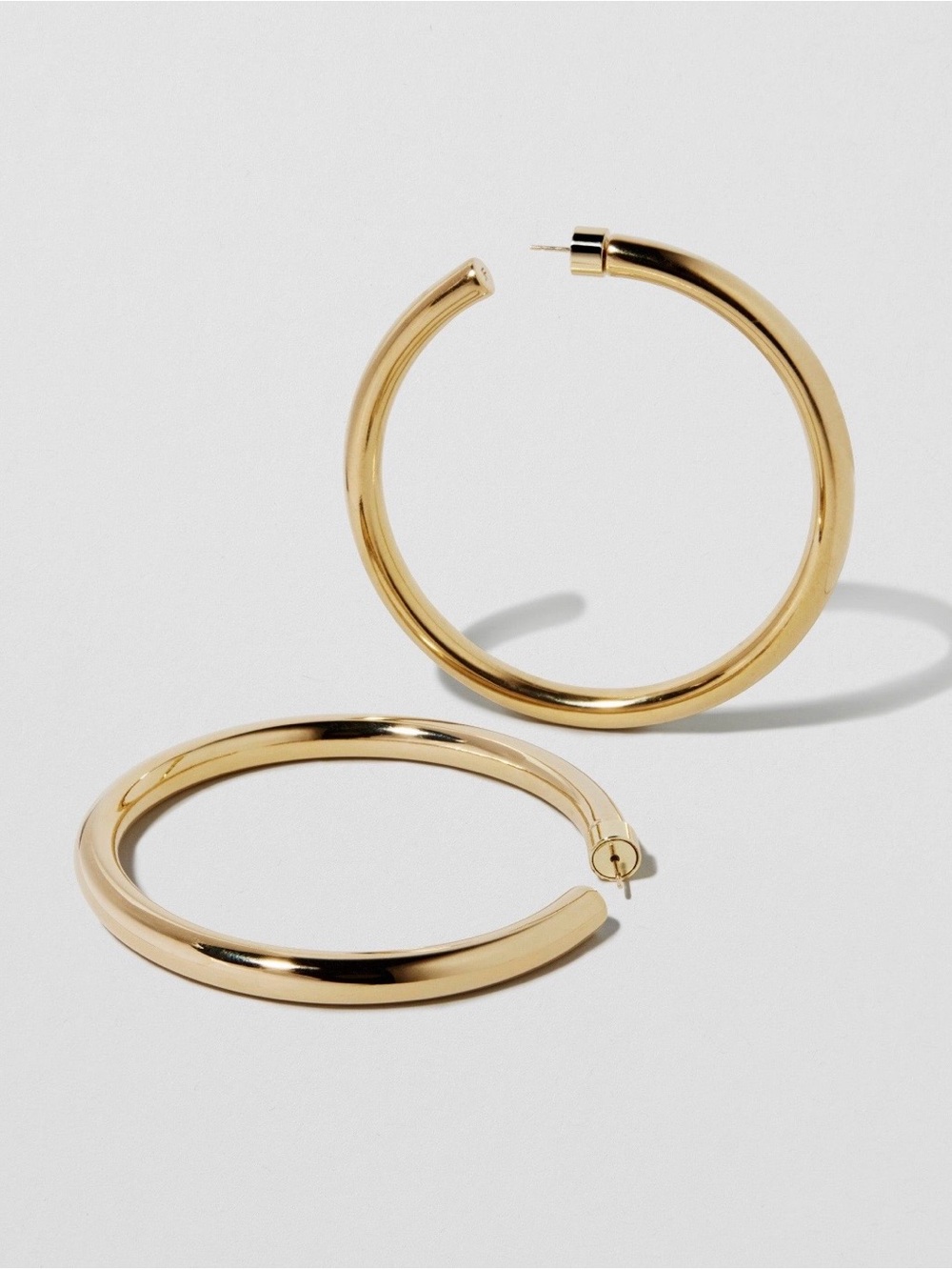 Jennifer Fisher 2.5” Samira Gold Hoop Earrings – $400 Original Retail - Picture 3 of 6